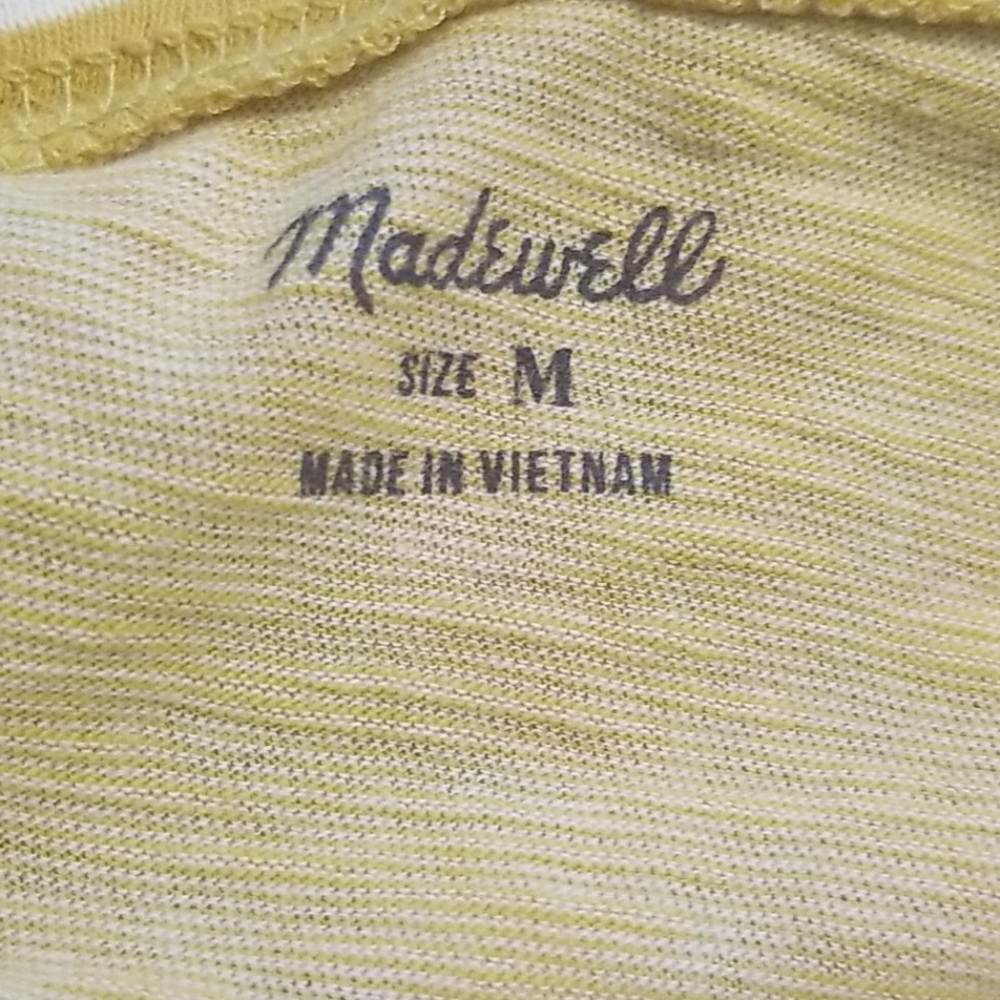 Madewell Cotton Ringer Tee New With Tag - Picture 8 of 8